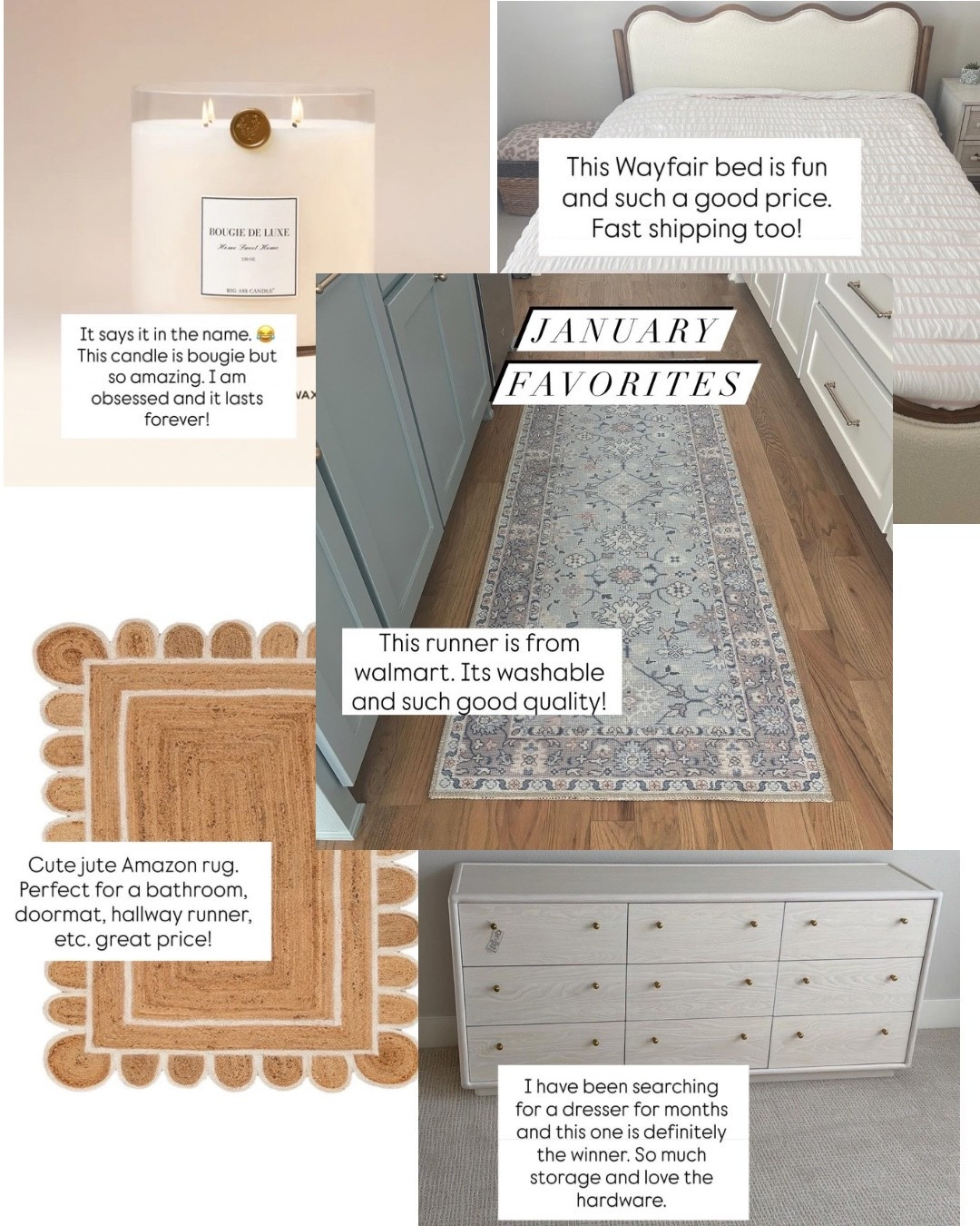 January Favorites

#LTKdayinmylife #LTKHome #LTKSeasonal