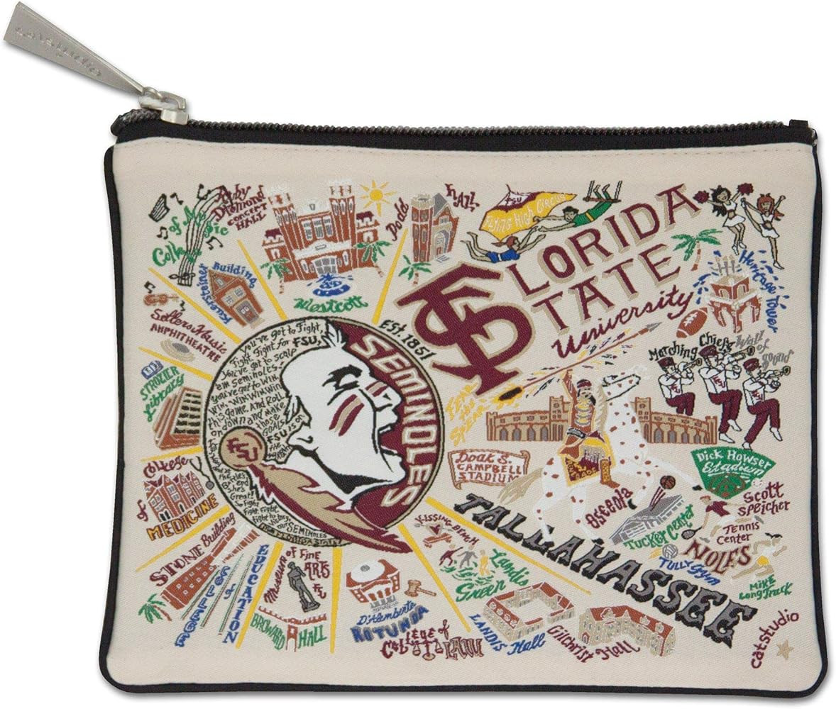 catstudio Florida State University Zipper Pouch Purse | Holds Your Phone, Coins, Pencils, Makeup,... | Amazon (US)