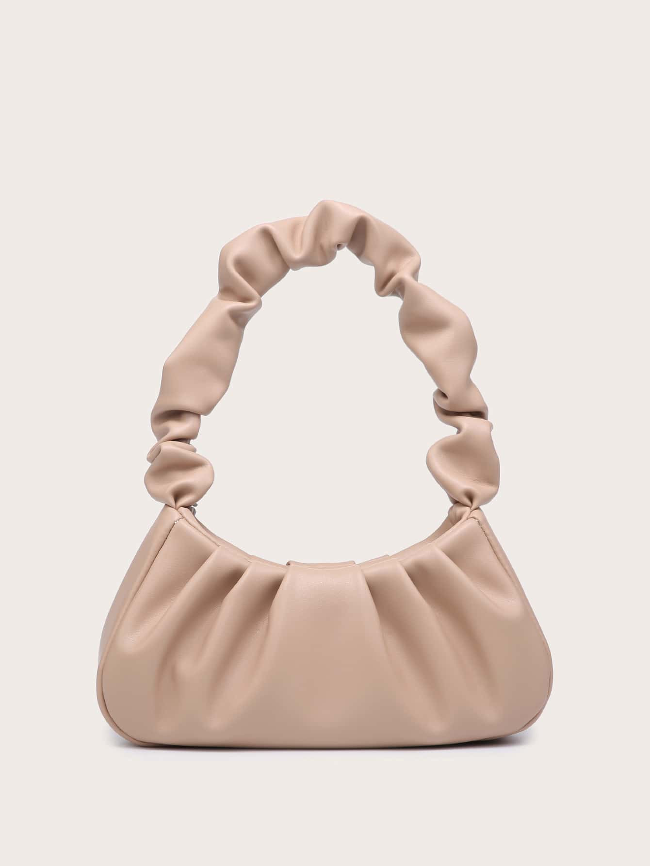 Minimalist Ruched Shoulder Bag | SHEIN