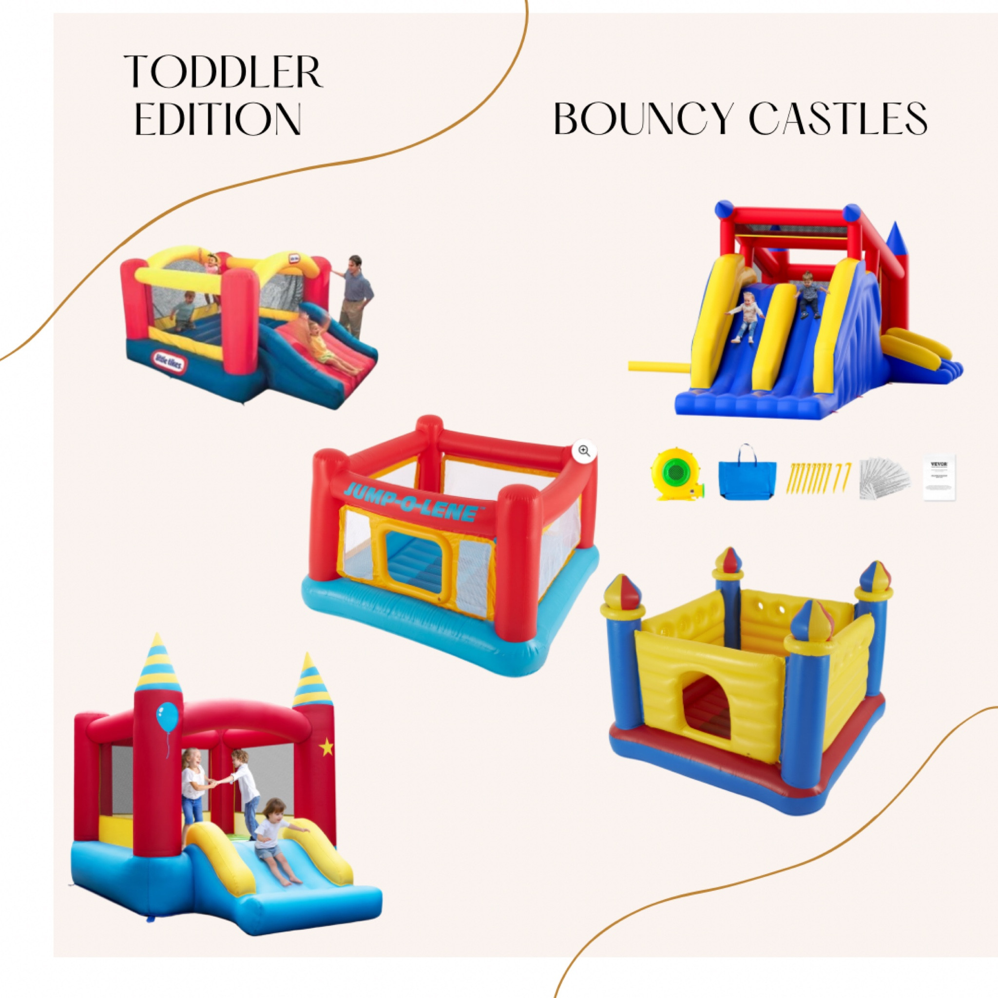 Bouncy castles 🏰 

#LTKsale #LTKcanada #LTKkids