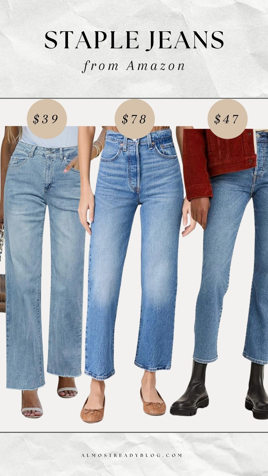 Staple Jeans from Amazon! Some great finds for every day wear!

#LTKxPrimeDay #LTKFindsUnder100 #LTKStyleTip