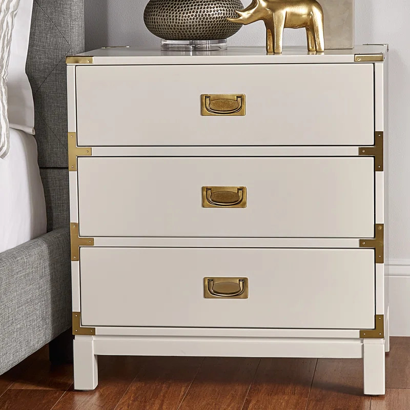 Arballo 28'' Tall 3 - Drawer Nightstand | Wayfair North America