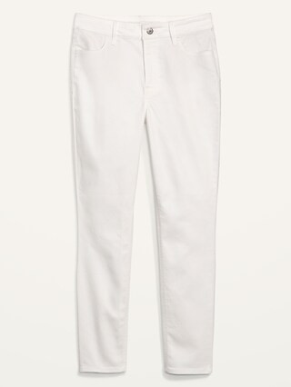 High-Waisted Wow Super-Skinny White Ankle Jeans for Women | Old Navy (US)