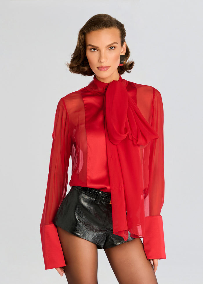 Suri Silk Blouse | Retrofete