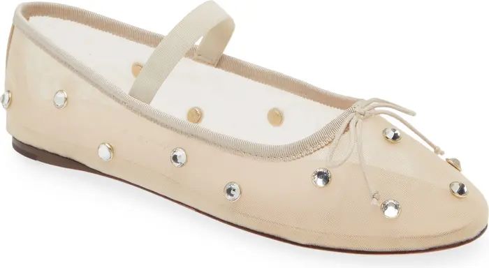 Leonie Crystal Embellished Ballet Flat (Women) | Nordstrom