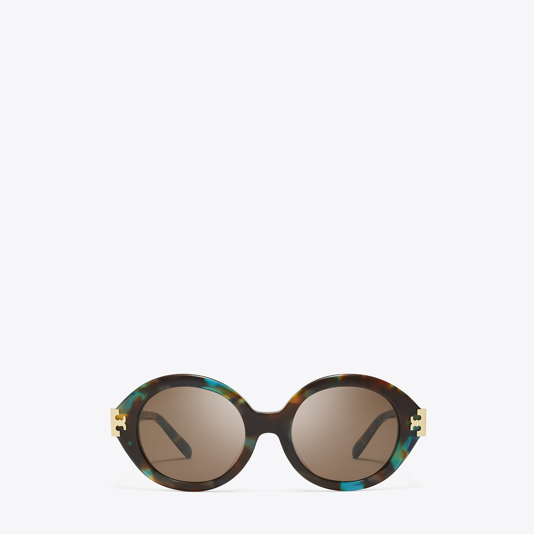 Tory Burch Eleanor Oval Sunglasses | Tory Burch (US)