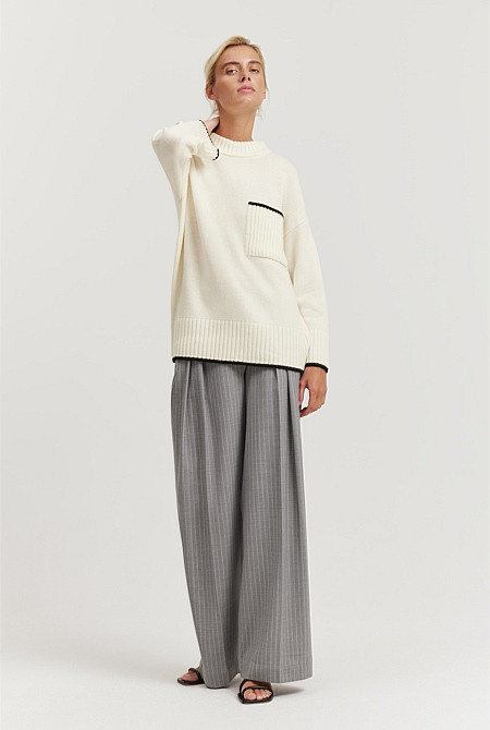 Contrast Pocket Knit | Country Road (AU)