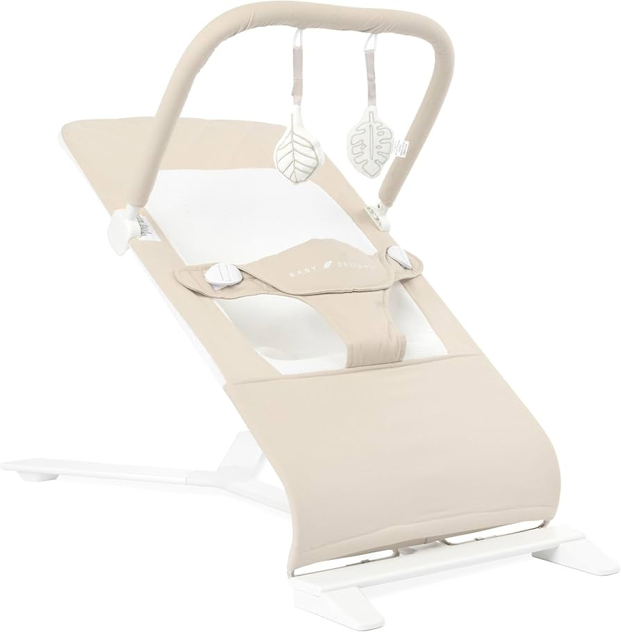 Baby Delight Alpine Deluxe Portable Bouncer, Infant, 0-6 Months, 100% GOTS Certified Cotton Fabri... | Amazon (US)