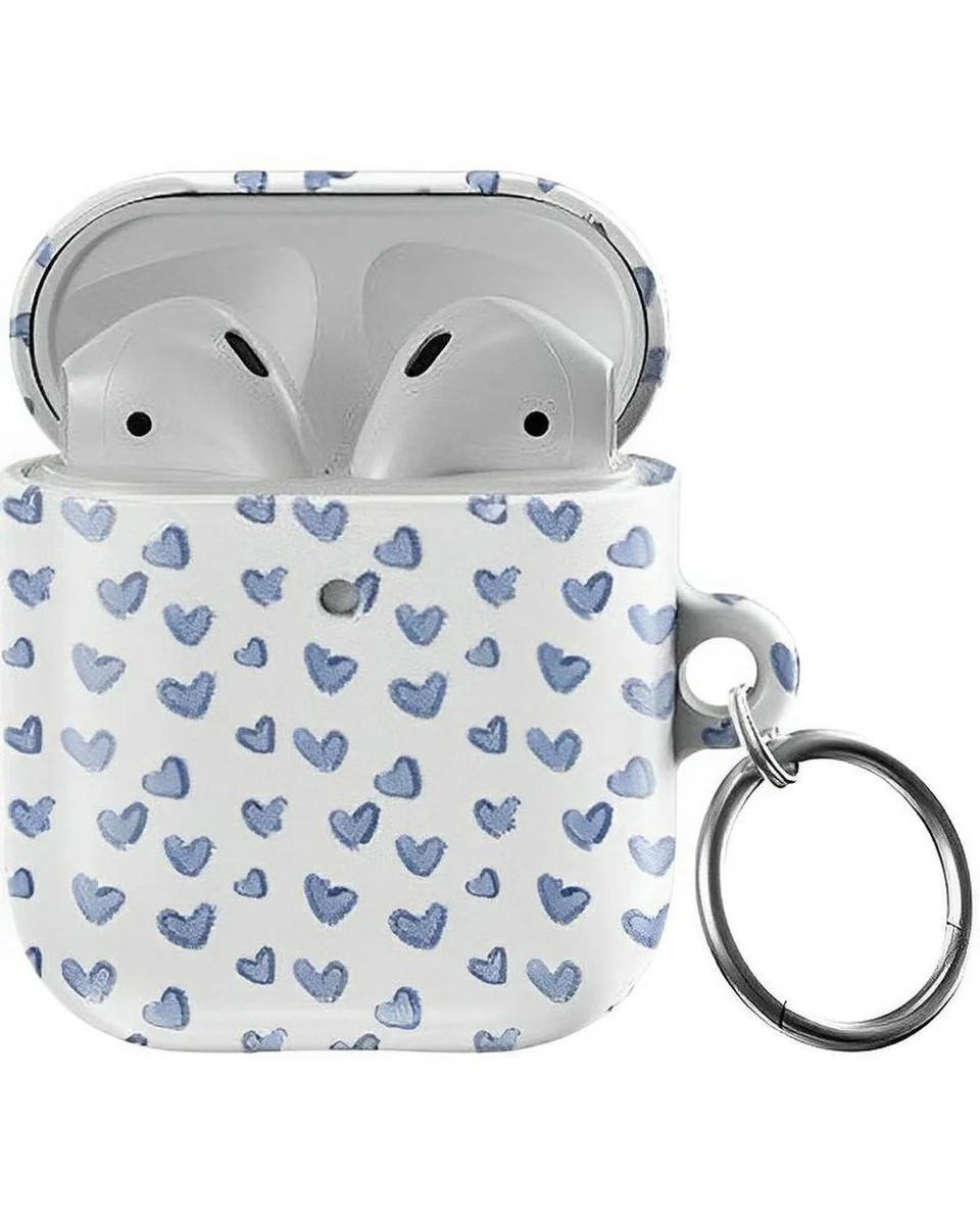 Lovebug | Blue Hearts AirPods Case | CASELY