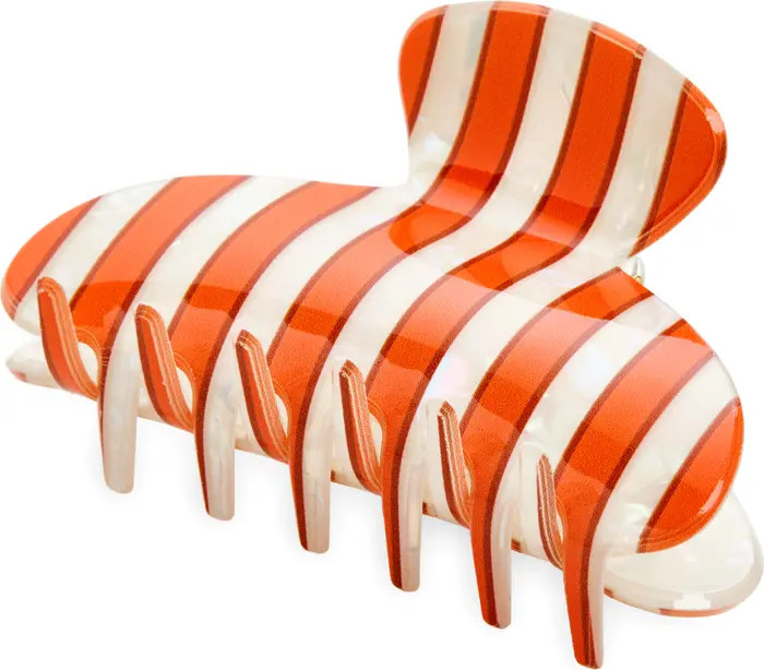 Lottie Stripe Claw Clip | Nordstrom