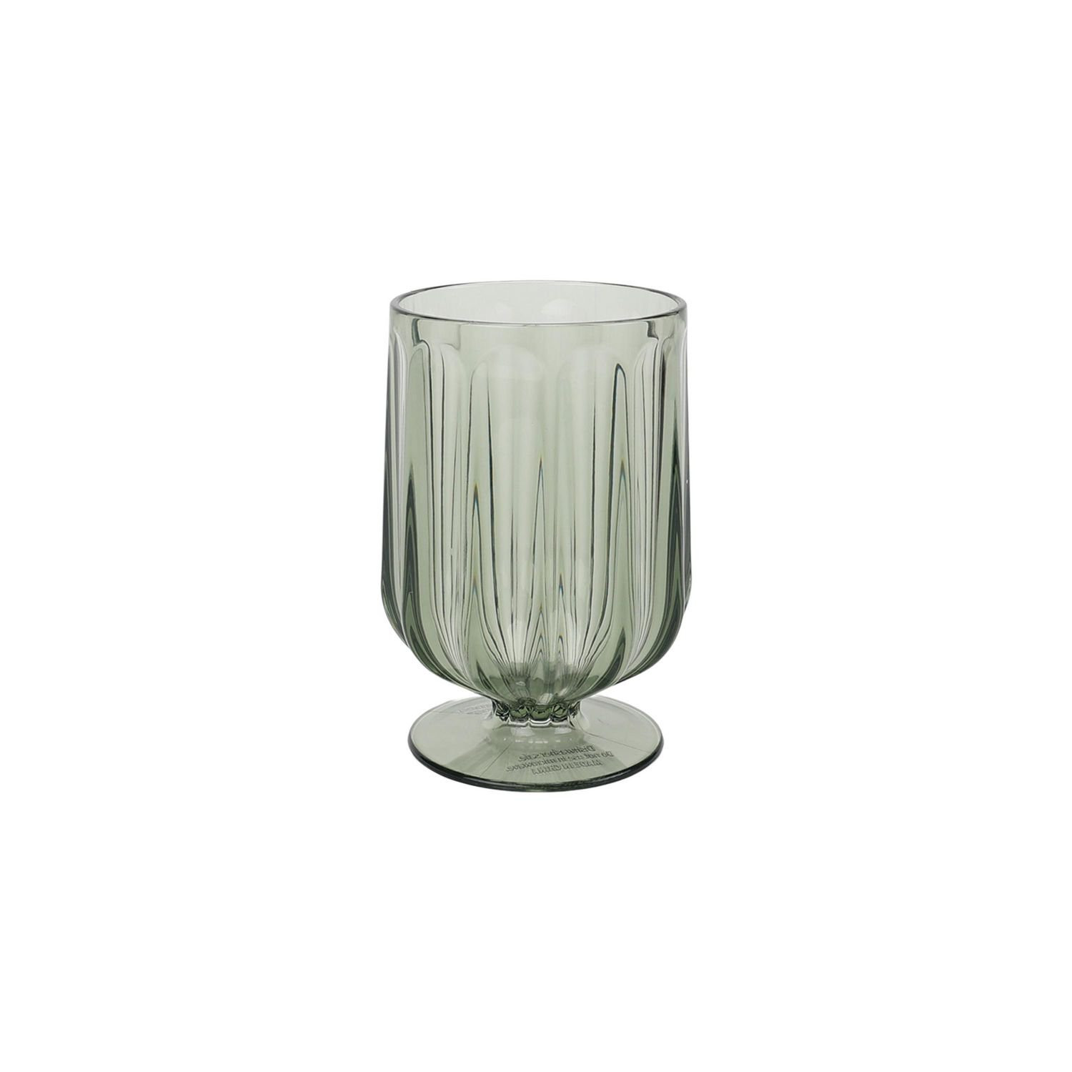 Better Homes & Gardens Tritan Plastic Goblet Glass Green Set, 4pc - Walmart.ca | Walmart (CA)