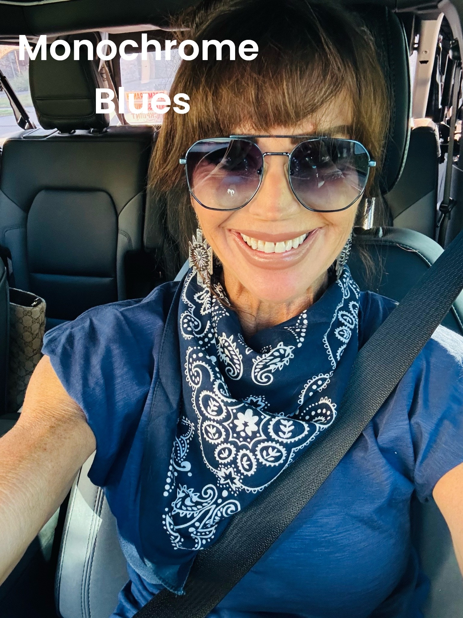Having a blue moment and not sad about it! 💙

#LTKootd #LTKActive #LTKOver40