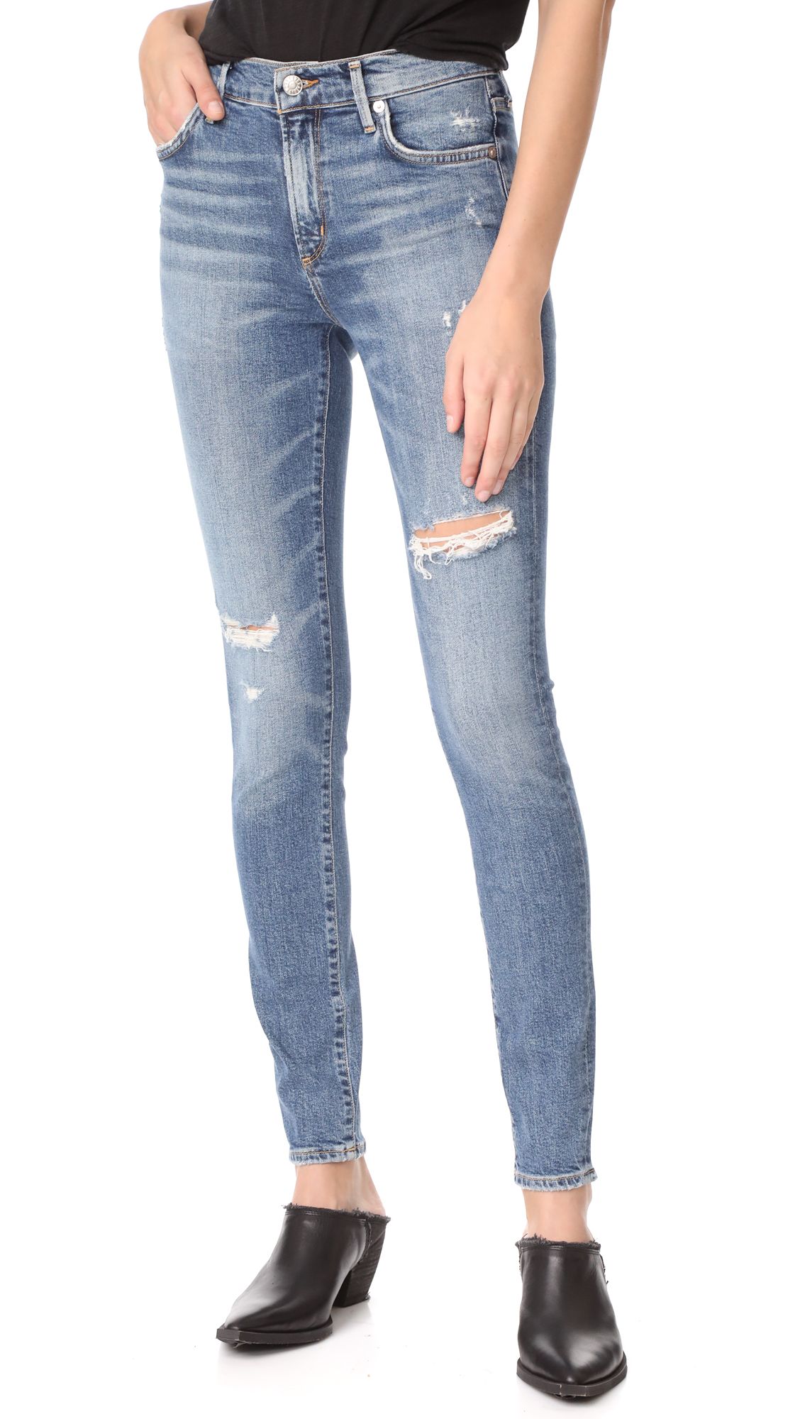 AGOLDE Sophie High Skinny Jeans | Shopbop