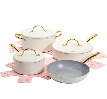 Paris Hilton cookware. Pink cookware, white cookware. Black cookware 

#LTKSeasonal #LTKGiftGuide #LTKHoliday
