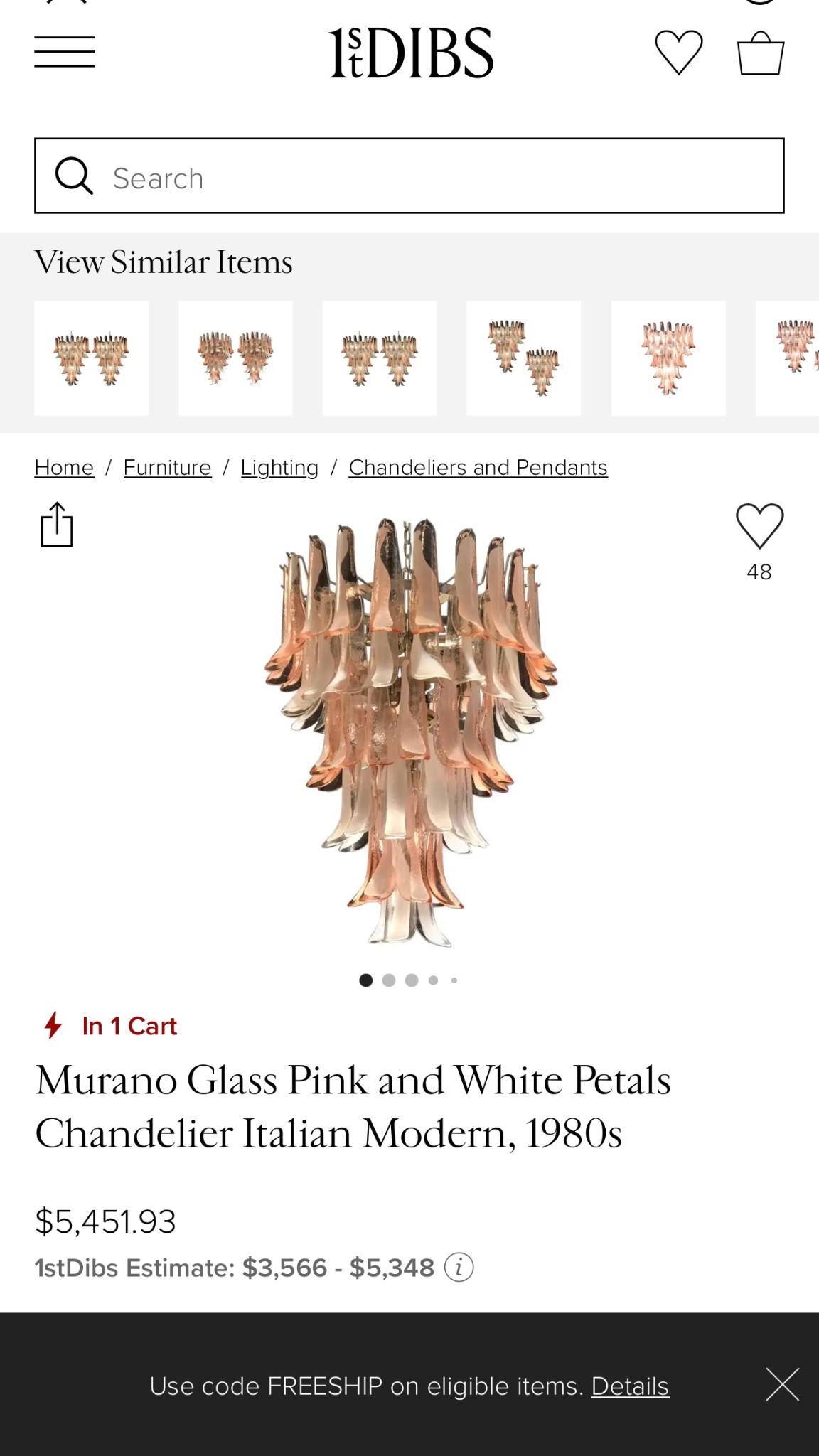 Murano chandeliers on 1st Dibs 

#LTKHome