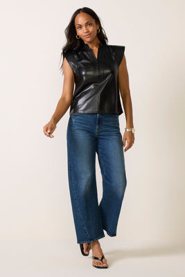 PISTOLA Women's Kyra Ankle Jean, Size 28, Cosmic Blue | Evereve