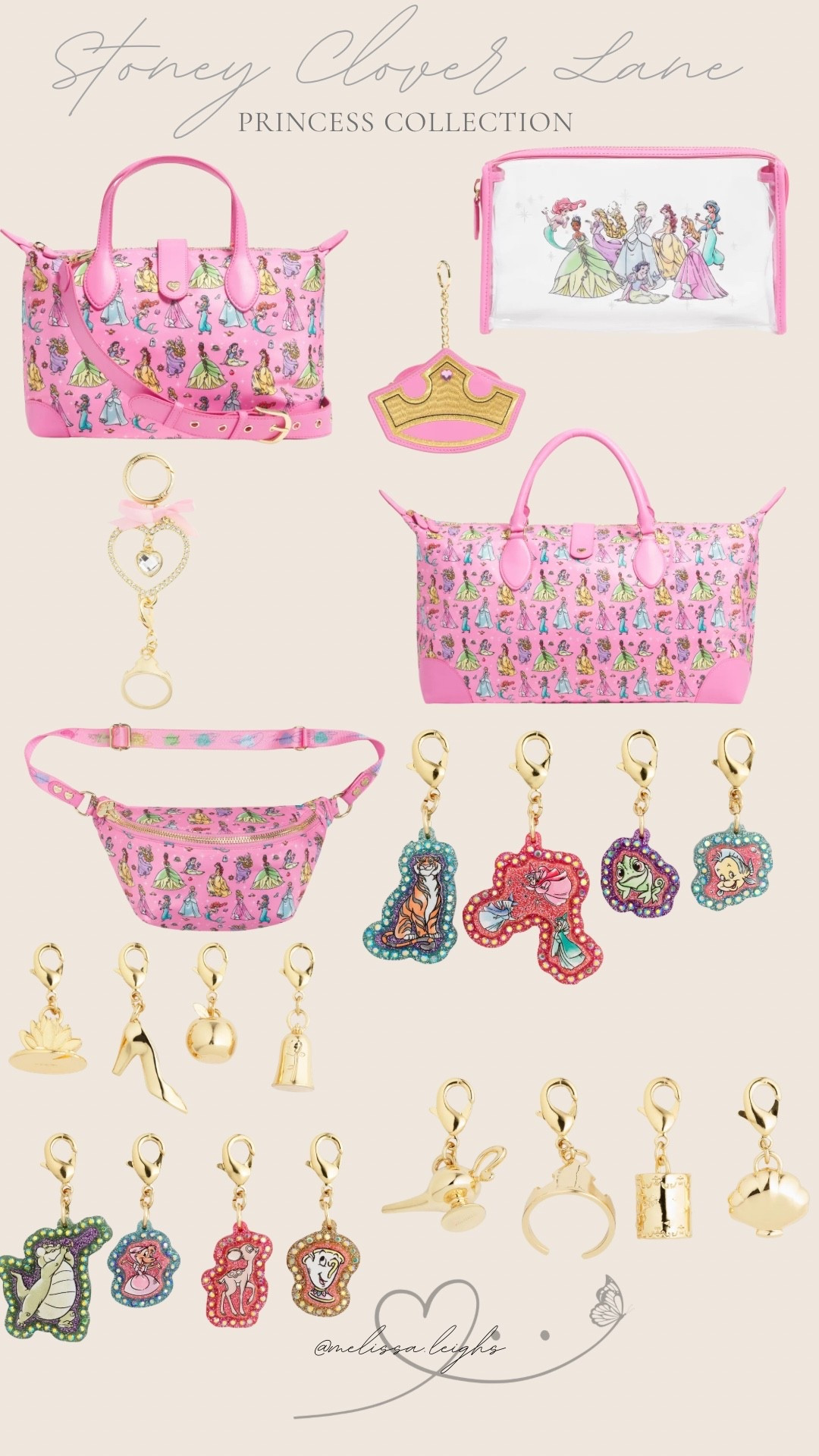 Stoney Clover Lane Princess Collection new arrivals - mini crossbody bag, fanny pack/belt bag, weekender bag, travel pouch, bag charms, key chains 

Disney princess finds, Disney parks Outfit, Disney bound,  under $50 outfit, affordable outfit, casual outfit, Disney sidekicks , Disney accessories, Disney outfit, Mickey ears, minimal Disney style, #ltkdisney, Disney ears, Disney aesthetic, theme park outfit, Disney parks outfit ideas, comfy Disney outfit, small business finds,

#LTKootd #LTKSeasonal #LTKTravel