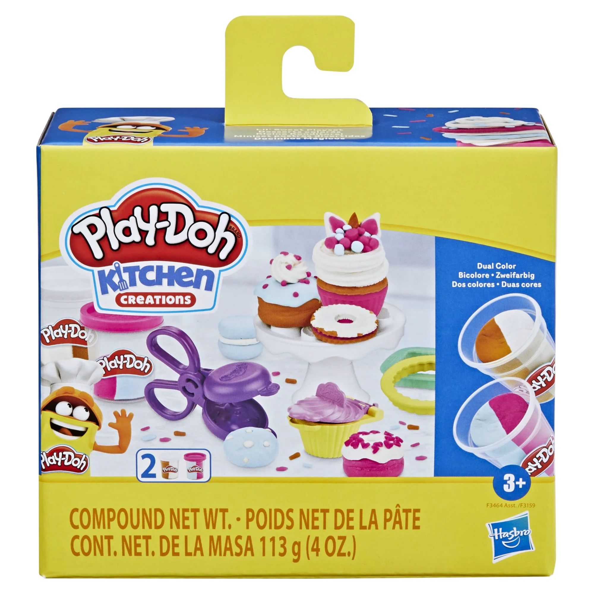 Play-Doh Kitchen Creations Lil’ Sweet Play Dough Set - 4 Color (2 Piece), Only At Walmart - Wal... | Walmart (US)