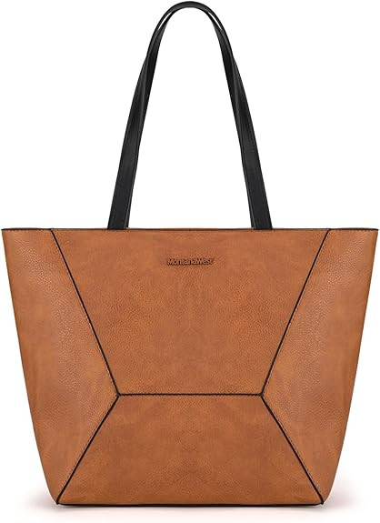 Montana West Tote Bag for Women Work Top Handle Handbags and Purses | Amazon (US)