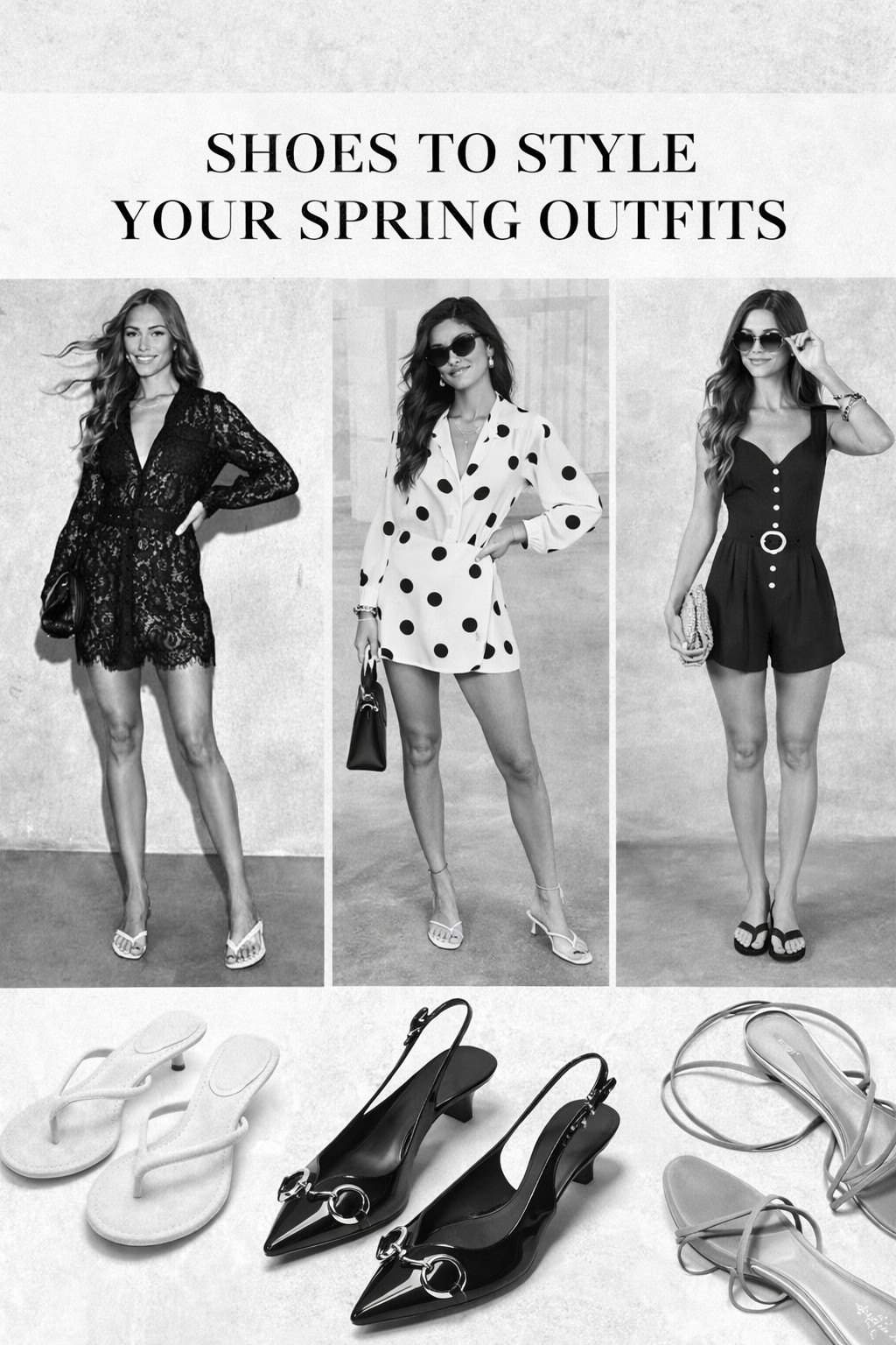 Black & White Spring Shoes That Elevate Every Outfit

Black and white never goes out of style 🤍🖤 These chic kitten heels, strappy sandals, and sleek slingbacks instantly elevate dresses, rompers, and spring minis. Whether you’re styling a polka dot dress, lace mini, or neutral romper, these timeless heels pull everything together effortlessly.

From brunch to date night, these versatile black and white shoes are the easiest way to make your spring outfits look polished and put together. Save this for your next outfit inspo moment and shop the links before they sell out!

Tap to shop my favorite spring heels + sandals 👇

#LTKStyle #LTKShoeCrush #SpringShoes #BlackAndWhiteStyle #ChicOutfits #SpringOutfitIdeas #DateNightLook #BrunchStyle #MinimalChic #NeutralStyle #CapsuleWardrobe #WomenOwnedStyle #TrendingShoes #KittenHeels #SlingbackHeels 

 