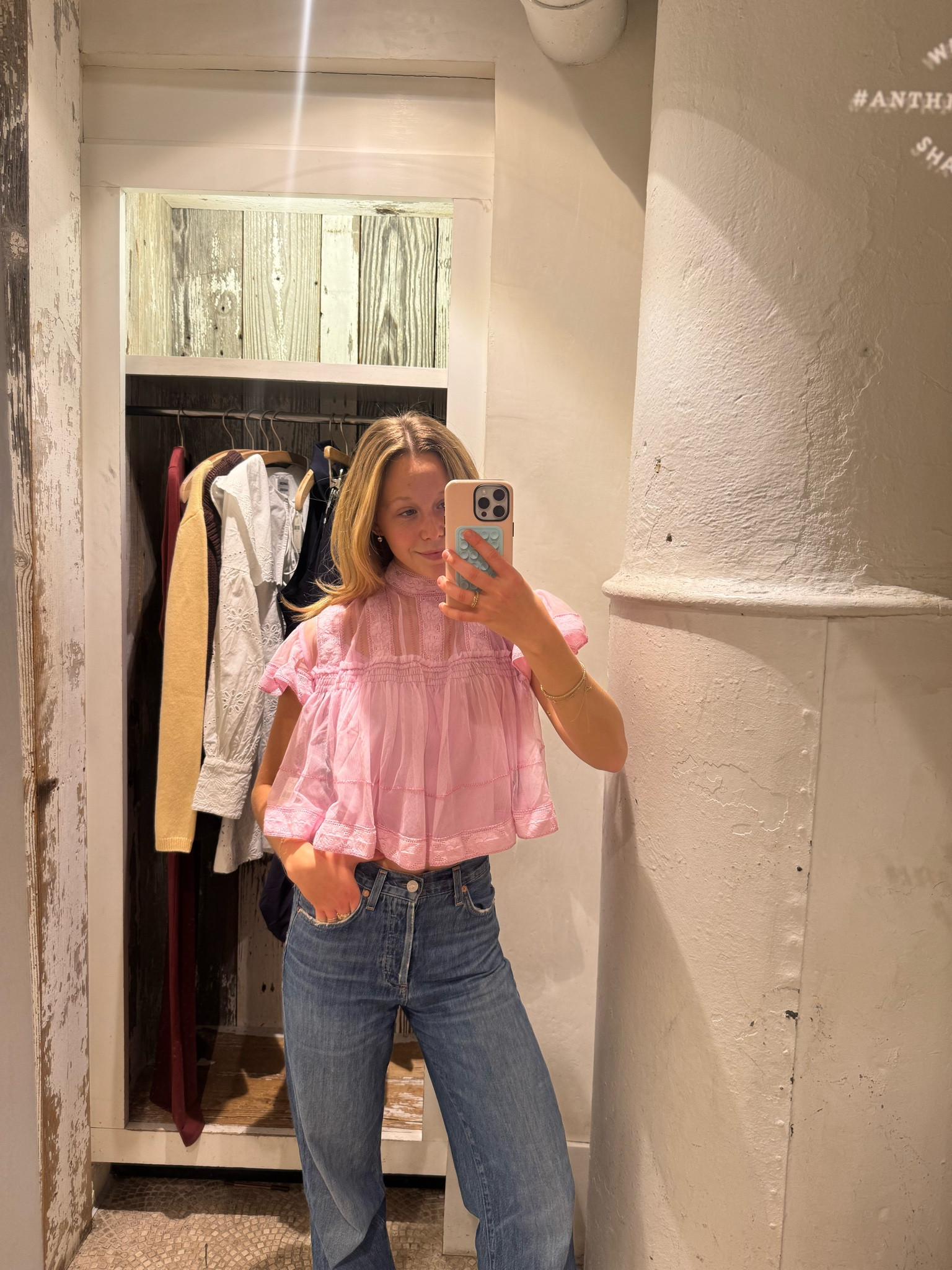 Cutest Valentine’s Day blouse from #anthropologie 

#LTKStyleTip #LTKGiftGuide #LTKMostLoved