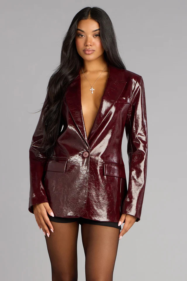 Glossed Over Statement Blazer | Windsor Stores