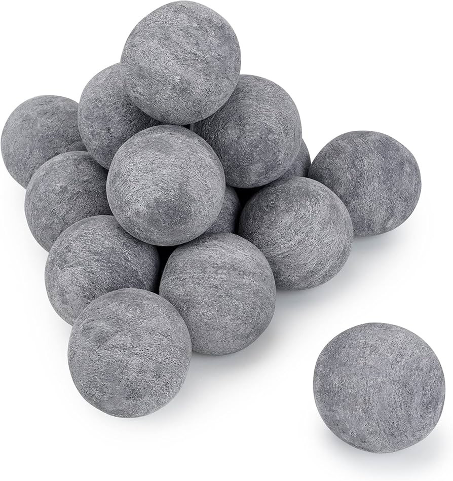 Stanbroil Ceramic Fire Balls - 3” Round Fire Stones for Fire Pit Fire Bowl and Fireplace - Set ... | Amazon (US)