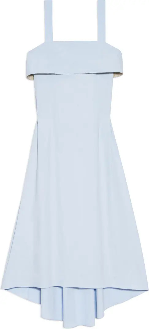 Linen Blend High-Low Dress | Nordstrom