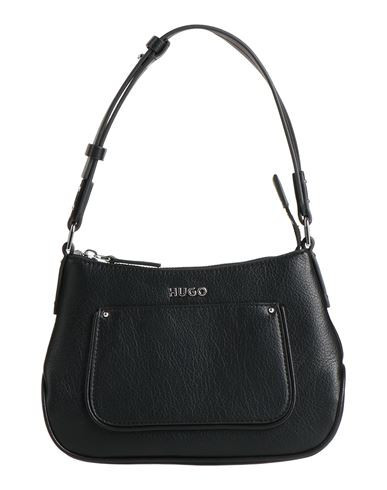 Hugo Woman Handbag Black Size - Recycled polyester, Polyester, Polyurethane | YOOX (US)