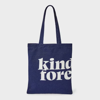 Kindness Magazine Tote Bag - Universal Thread™ Navy Blue | Target