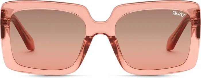 Quay Australia Total Vibe 47mm Square Sunglasses | Nordstrom | Nordstrom