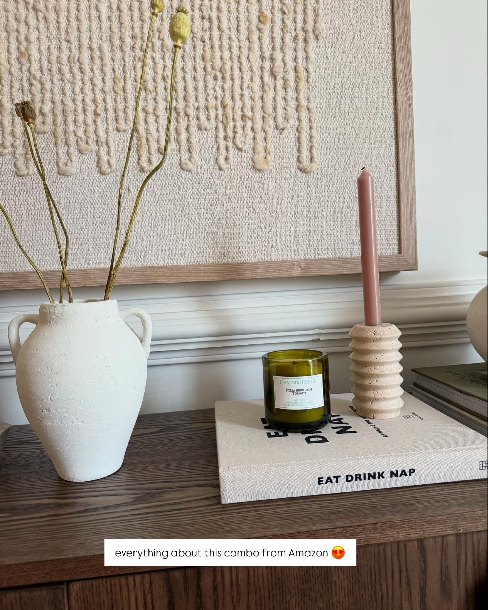 Beautiful travertine candle stick and book combo

#LTKSaleAlert #LTKHome #LTKFindsUnder50
