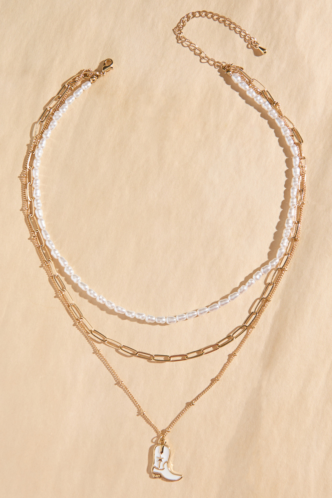 Cowboy Pearl Necklace | Altar'd State