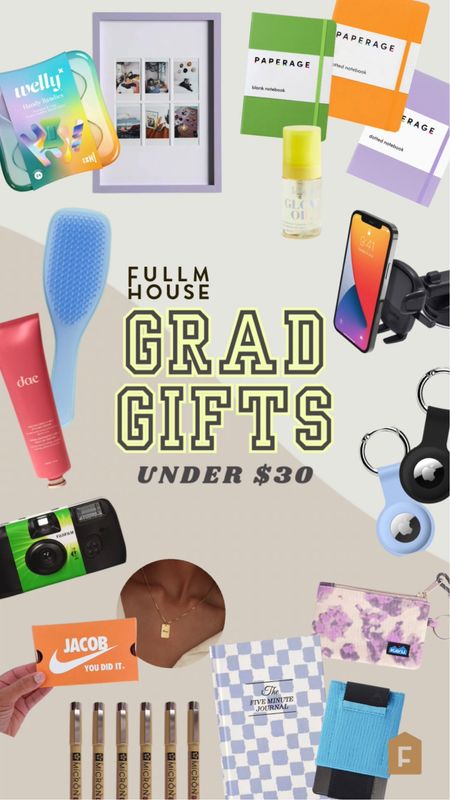 Fullmhouse Gifts for Graduates under $30 #gradgifts #classof23
Go to fullmhouse.com for more!