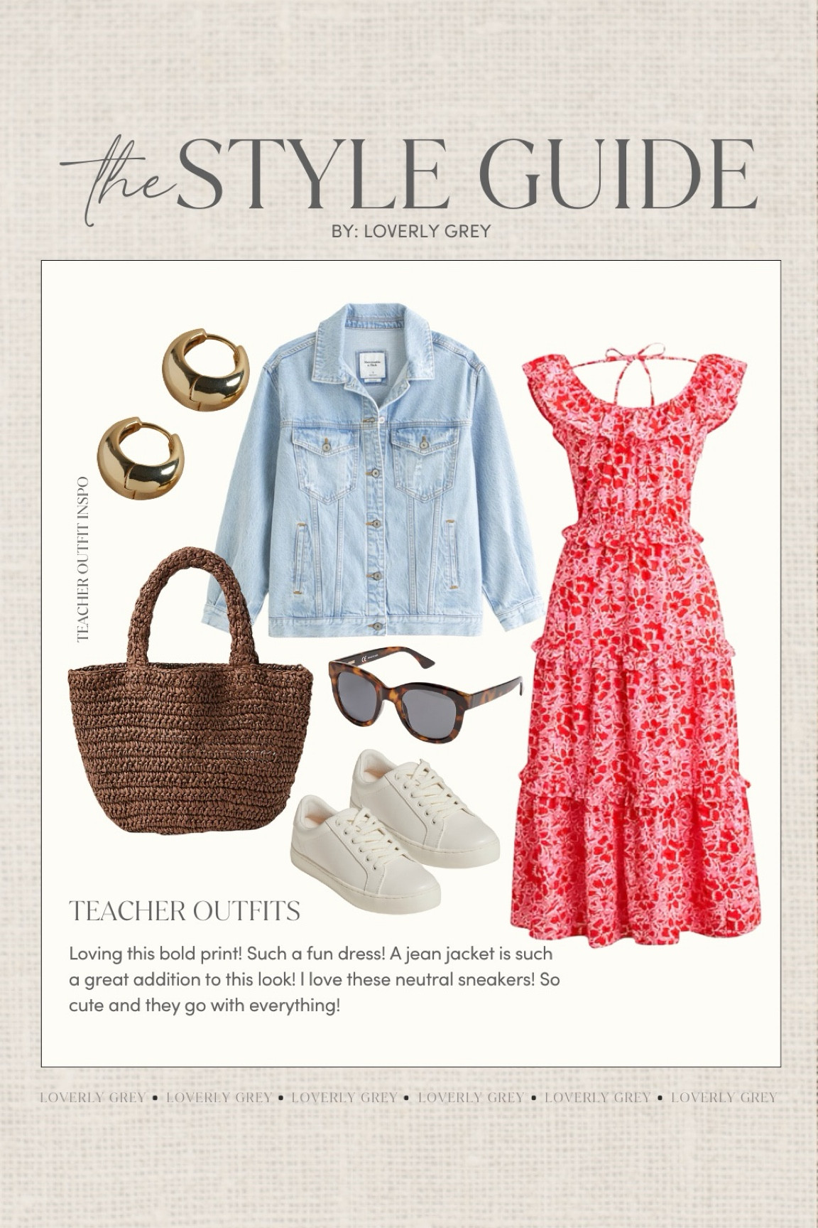 Some teacher outfit inspo! Love this dress! 

Loverly Grey, teacher outfit inspo, back to school, teachers, outfit ideas, denim jacket, midi dress

#LTKStyleTip #LTKWorkwear #LTKBacktoSchool