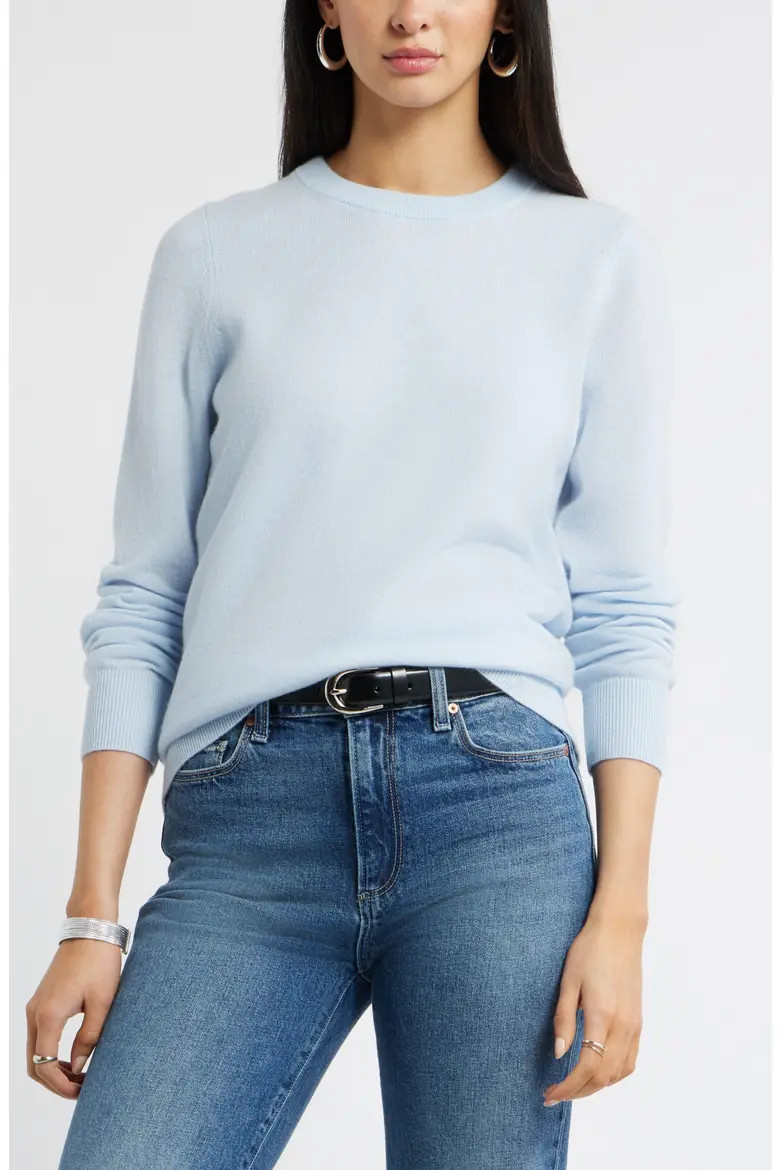 Crewneck Cashmere Sweater (Women) | Nordstrom | Nordstrom