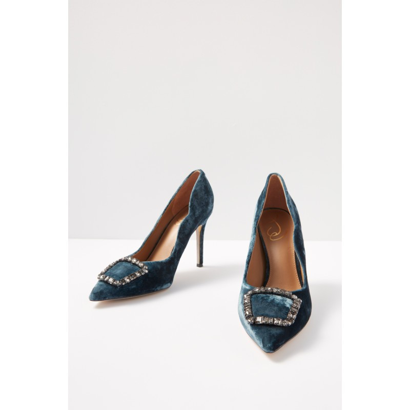 SAM EDELMAN Harriett Velvet Pump | EVEREVE | Evereve