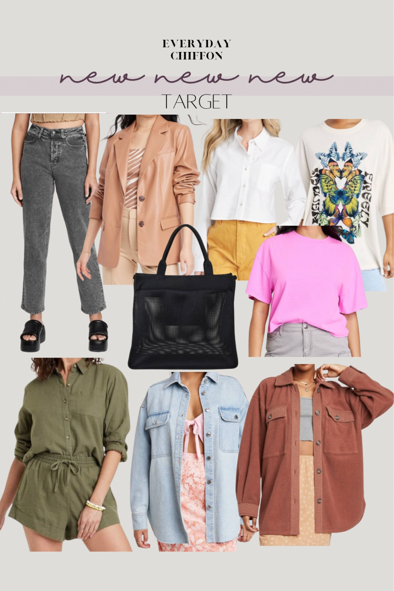 Target style new spring outfits
Vacation outfits
Valentine’s Day outfit 
Jeans
Faux leather blazer
Mesh bag, beach bag, swim bag
Cropped top
Graphic tee
Target finds 
Shacket, jean shacket
Fleece shacket, fleece jacket 


#LTKFind #LTKSeasonal #LTKstyletip
