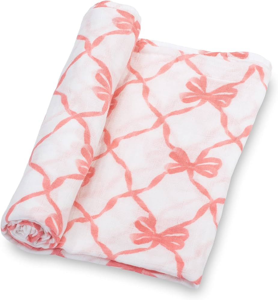 LollyBanks Swaddle Blanket | 100% Muslin Cotton | Newborn and Baby Nursery Essentials for Girls,... | Amazon (US)