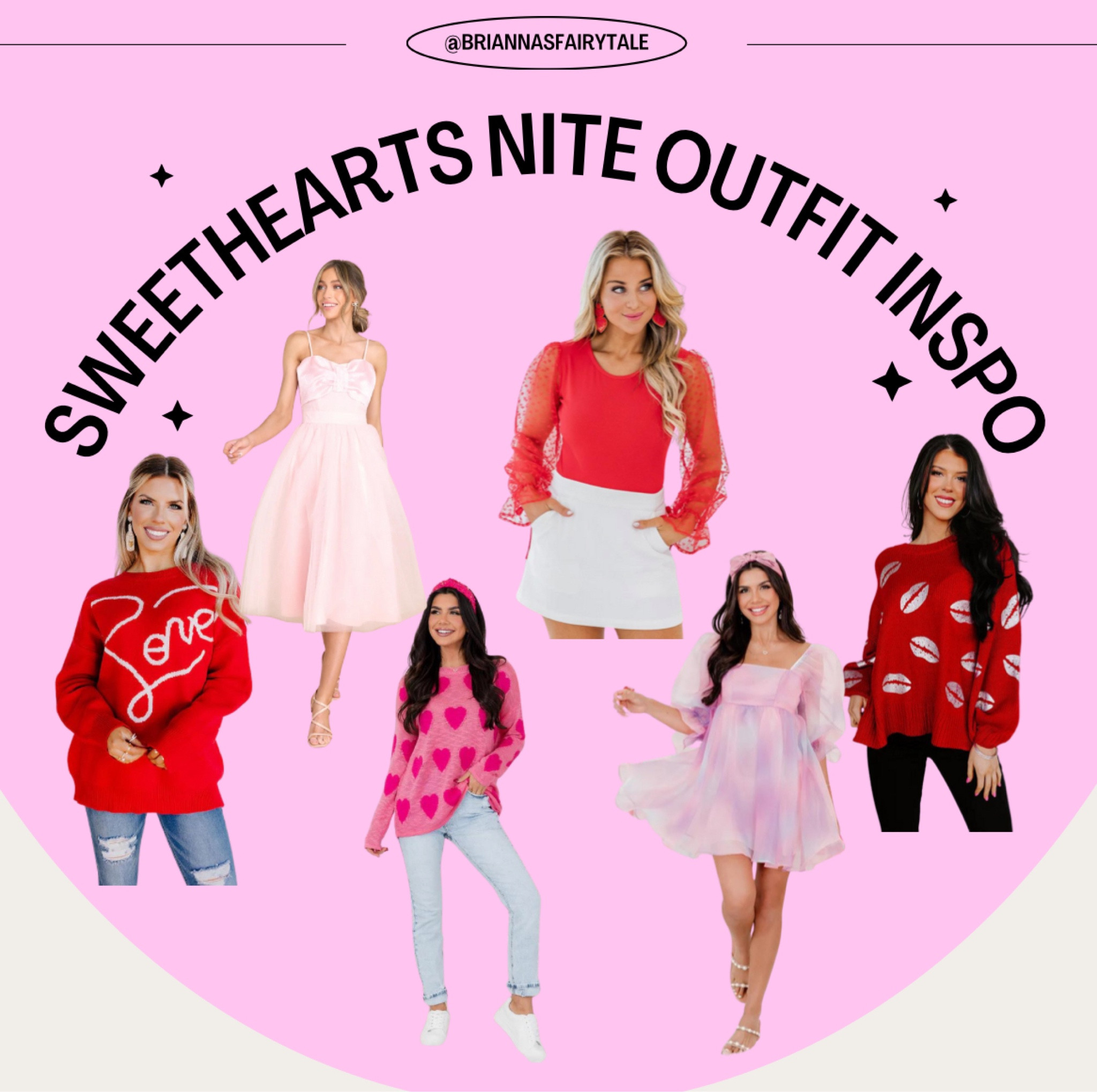 Fun, flirty & fabulous outfit ideas for Valentines Day and Sweethearts Night at Disneyland! Cute dresses, comfy sweaters and more! Perfect for whatever vibe you want this valentines🩷

#LTKfindsunder100 #LTKHoliday #LTKSeasonal