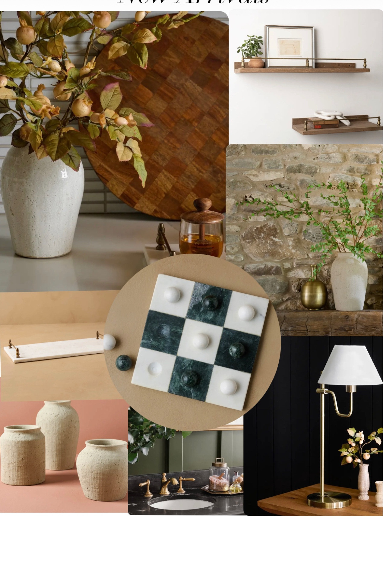 Home decor 
New Arrivals 
Pottery, lamps, shelves, games

#LTKhome #LTKfindsunder100 #LTKstyletip