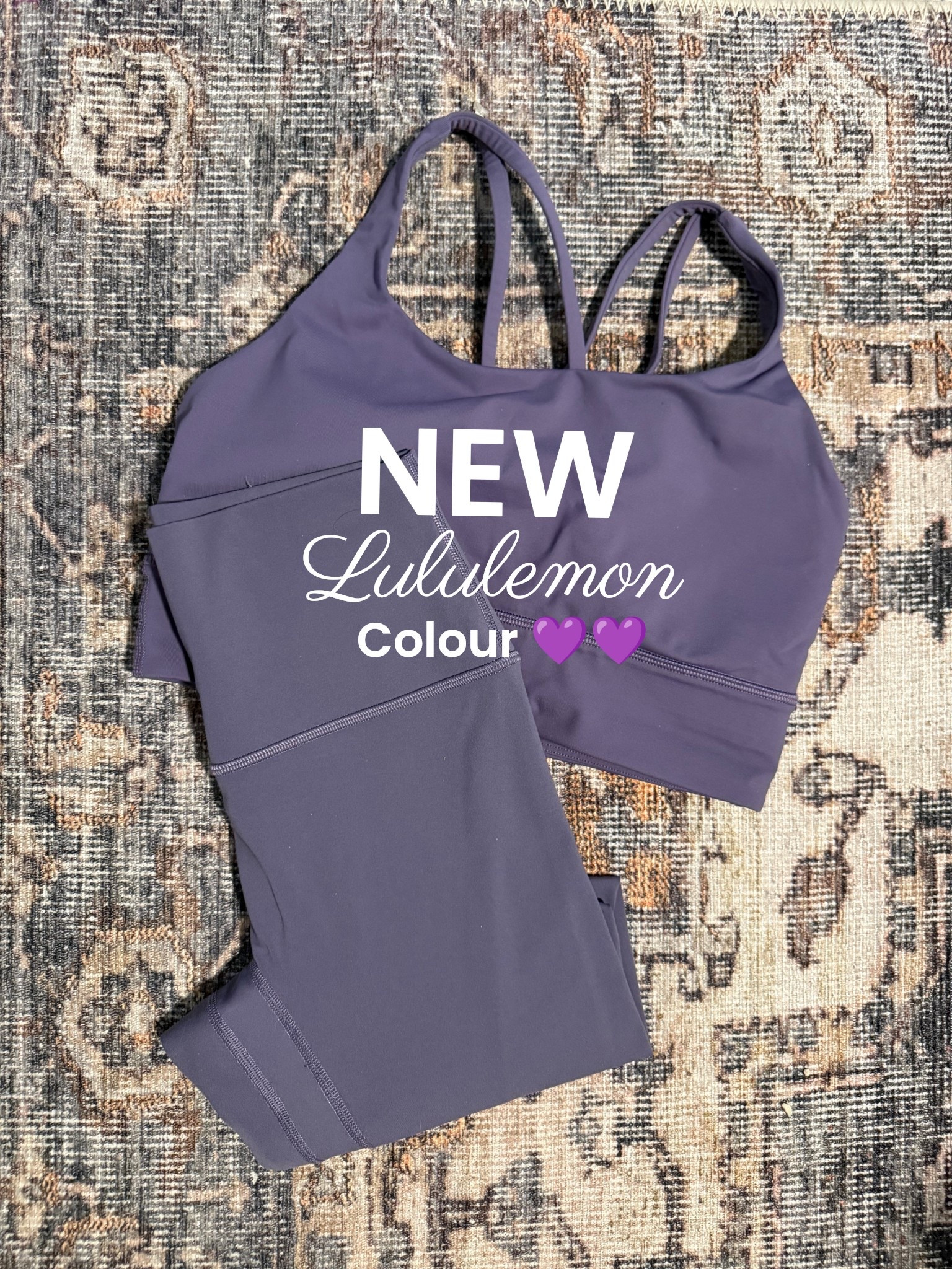 Just picked up this Grape Mist set and it’s the perfect subtle colour pop 🍇🤍

It’s one of those shades that feels neutral but still interesting — super flattering on so many skin tones and easy to mix with blacks, greys, creams, and denim.

I grabbed the no-seam-front leggings (size 8) because they’re my go-to for comfort and a smoother fit, paired with the matching bra. Bonus: this colour is available in men’s styles too, which makes it a great his-and-hers option.

All linked on my LTK ✨


#LTKcanada #LTKfitness