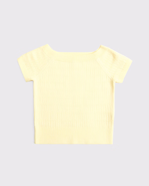girls slim sweater top | girls tops | Abercrombie.com | Abercrombie & Fitch (US)