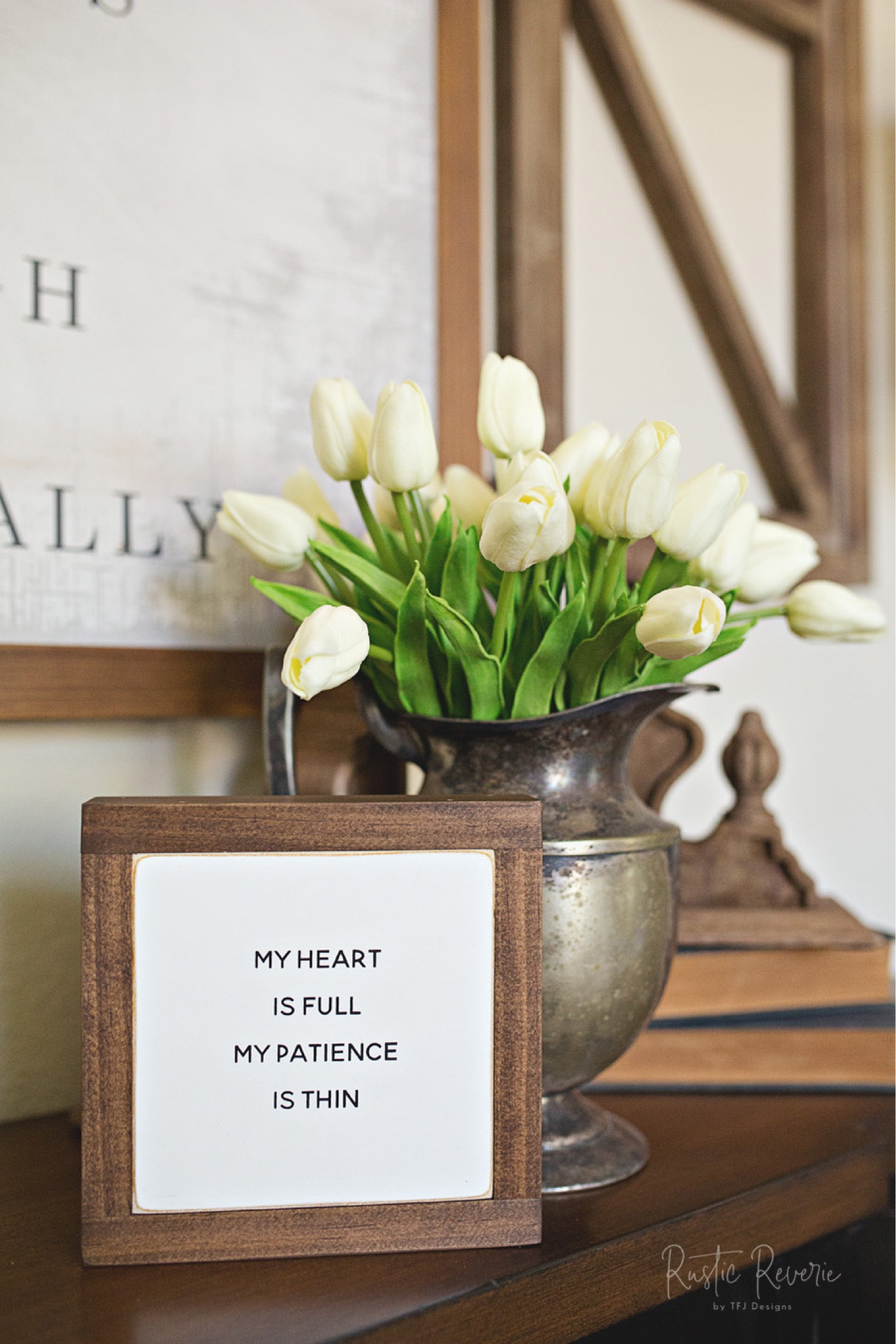 This perfectly sums up how I feel about motherhood. 🖤 #mothersday #momlife #cottagecore #fauxflowers #fauxtulips #spring #amazonhome

#LTKhome