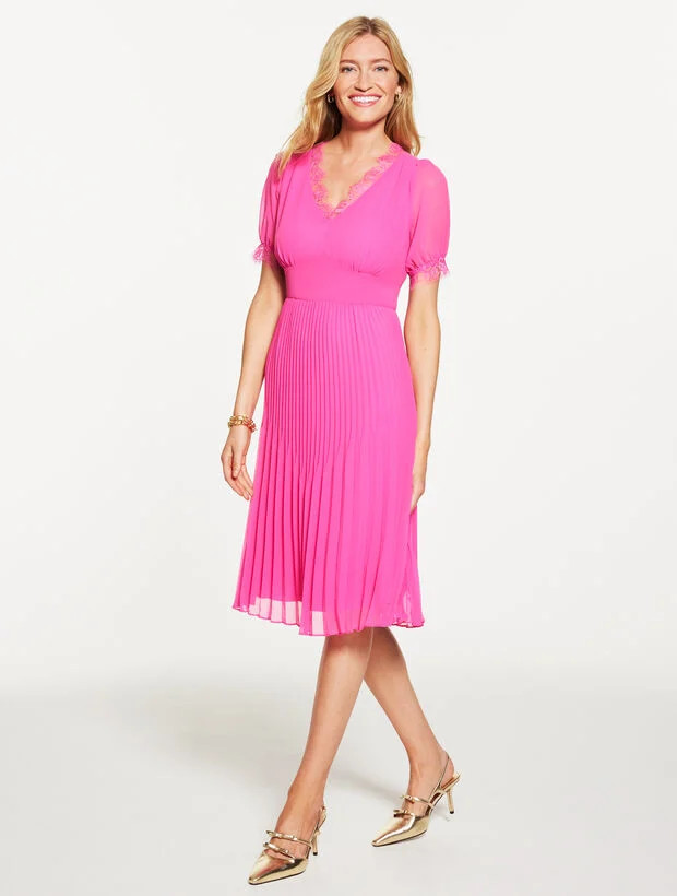 Fit & Flare Soft Dress | Talbots