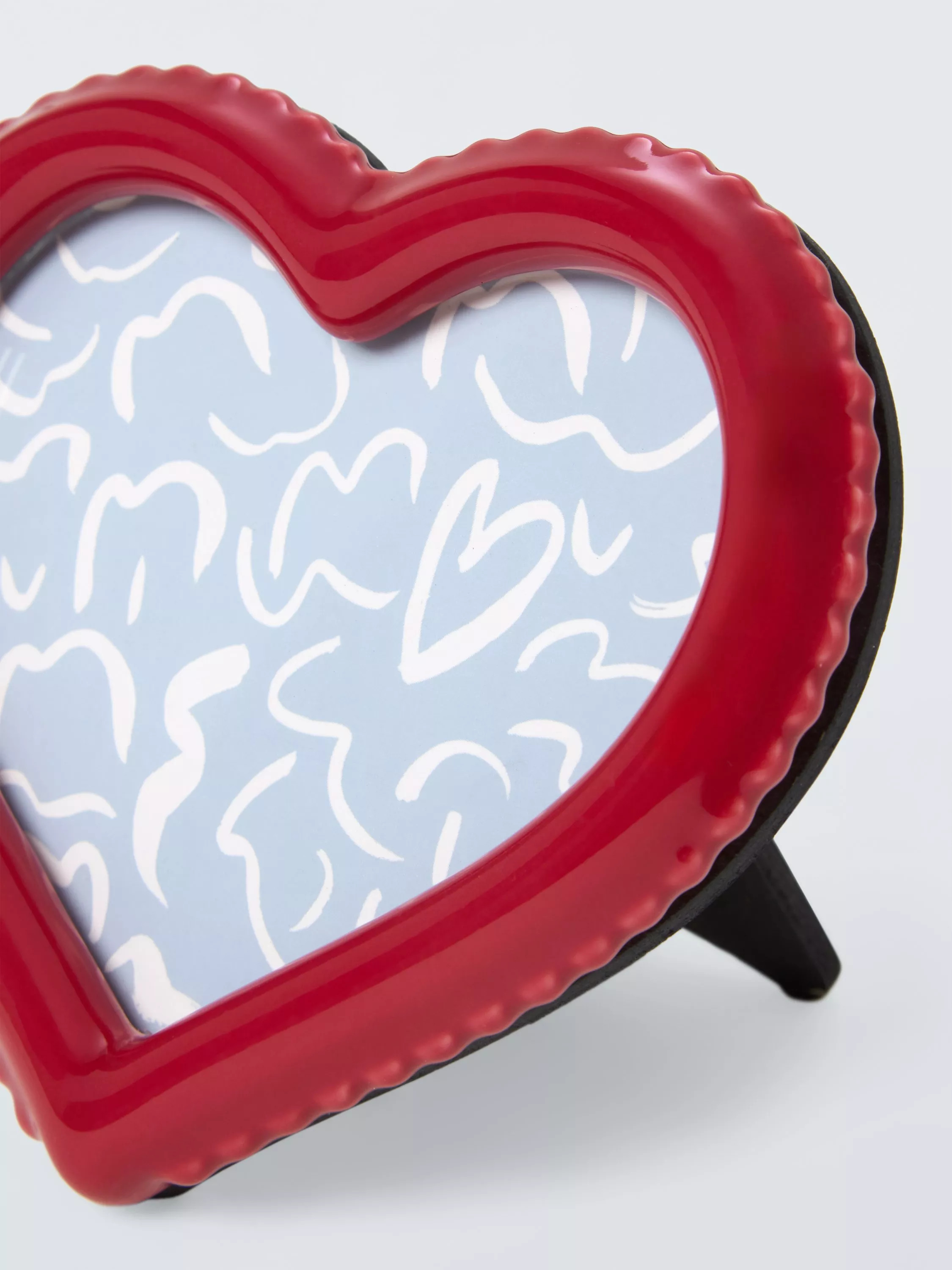 John Lewis Archive Heart Photo Frame, Red | John Lewis (UK)