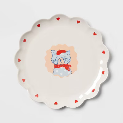 10.5" Novelty Cat Dinner Plate - Pillowfort™ | Target