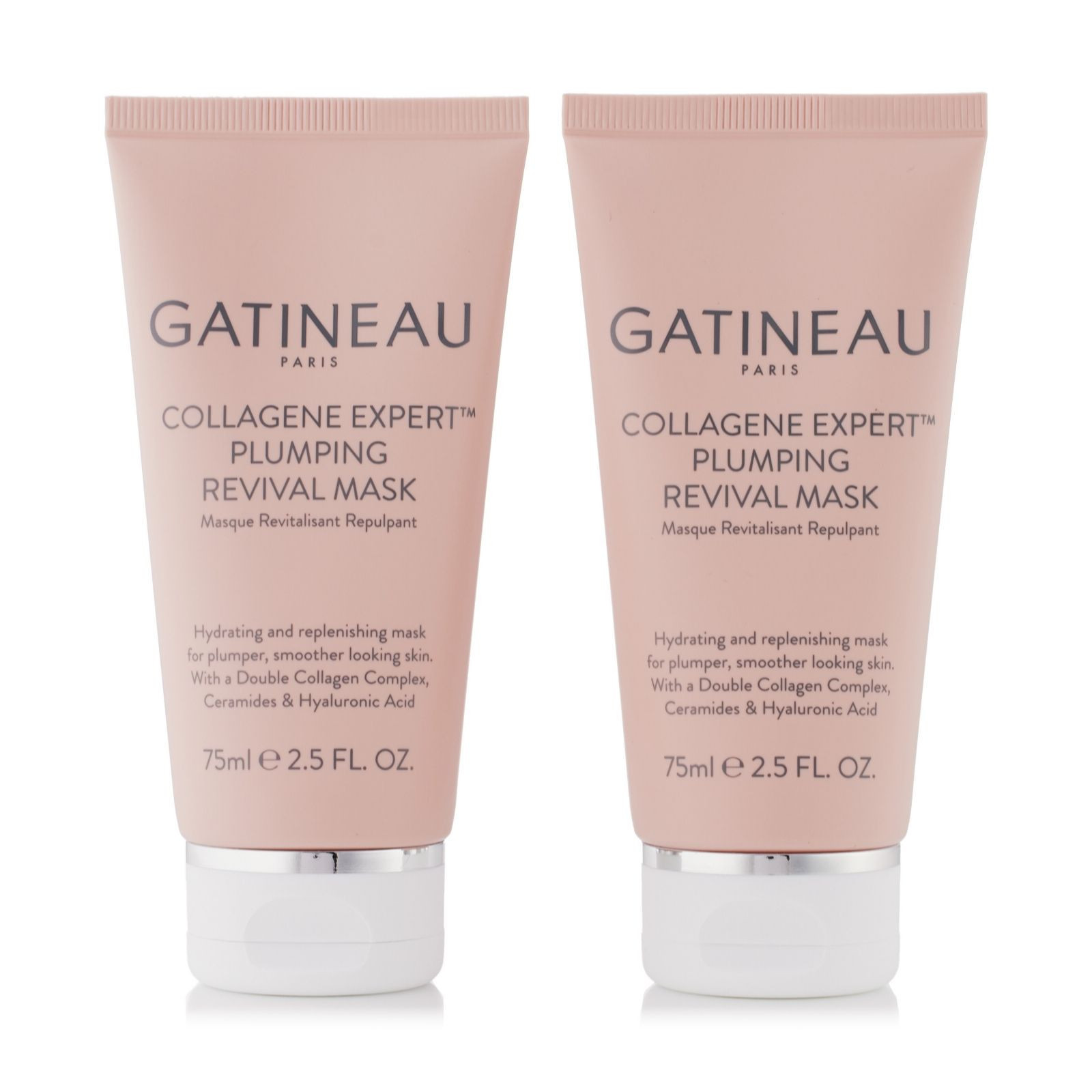 Gatineau Collagene Expert Plumping Revival Mask 75ml Duo | QVC UK
