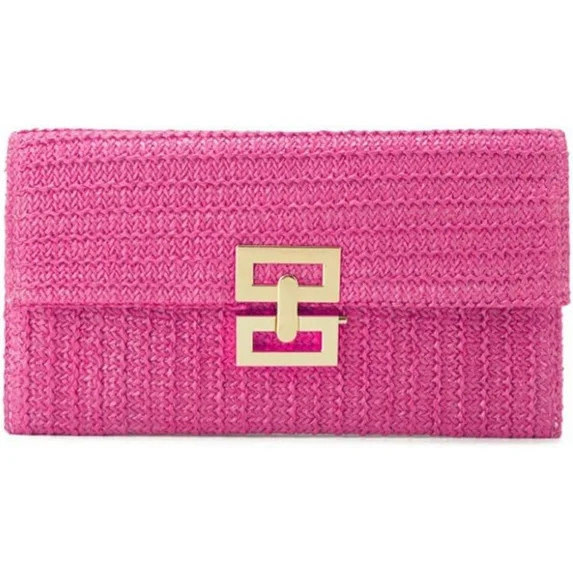 Straw Clutch Purses Women Summer Beach Handbags Boho Woven Envelope Wallet Fold Over Chain Crossb... | Walmart (US)