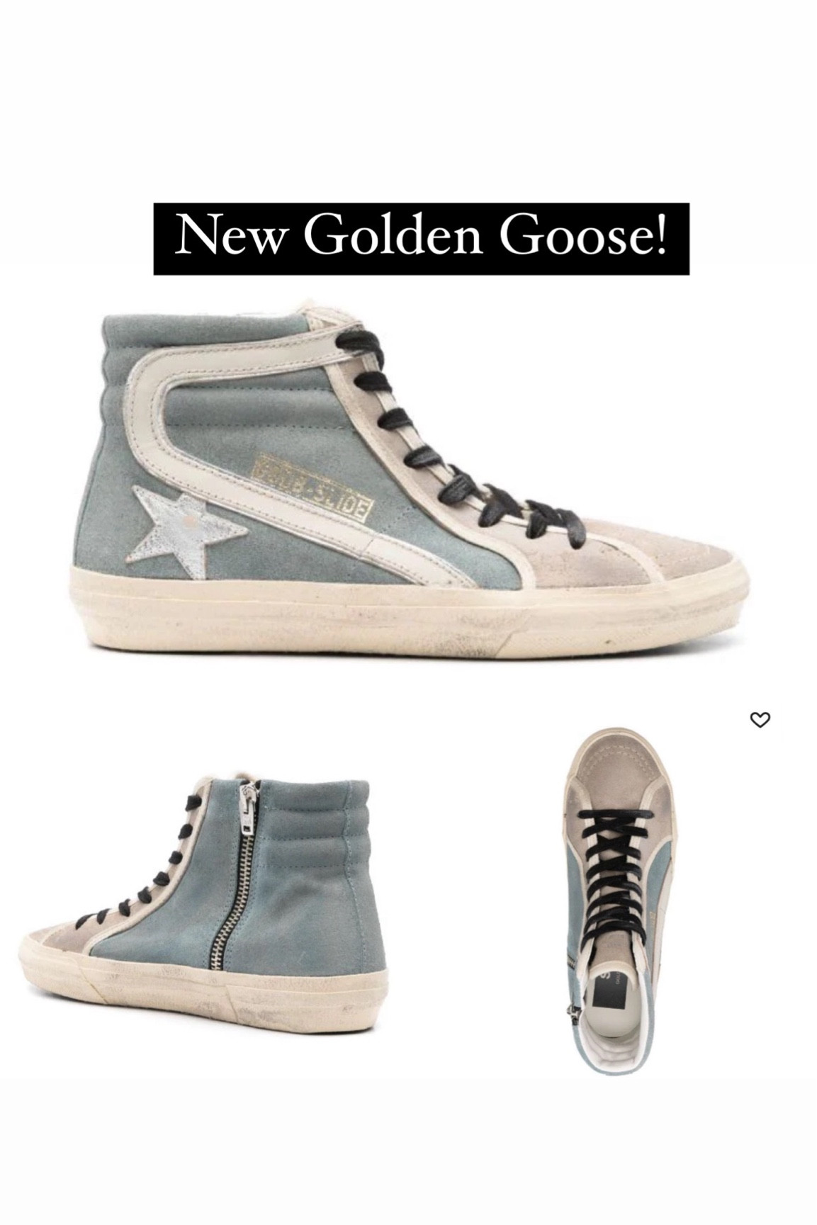 Love this color combo!  Golden Goose Slide Priced below retail!!!

#LTKSaleAlert #LTKOver40 #LTKShoeCrush